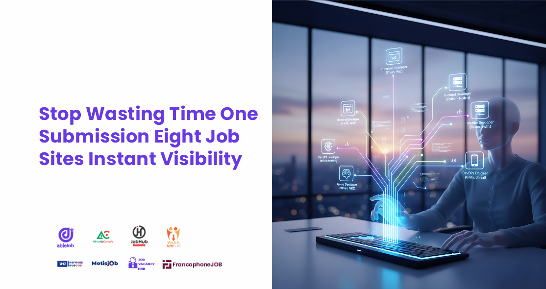 Stop Wasting Time One Submission Eight Job Sites Instant Visibility